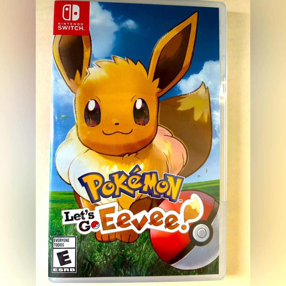 Pokémon Let's Go Eevee Nintendo Switch Game Factory Sealed!